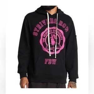 NWT Men’s Sz Small Strivers Row Hooded Sweatshirt -Black